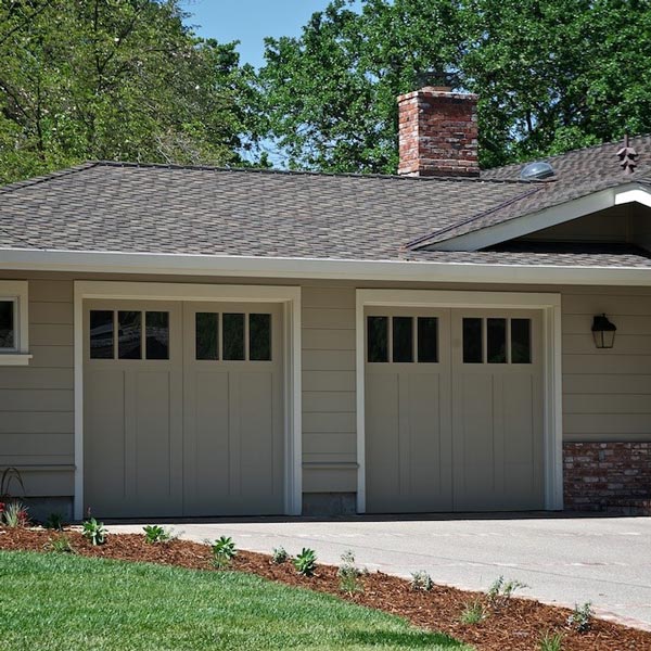 2 car garage door